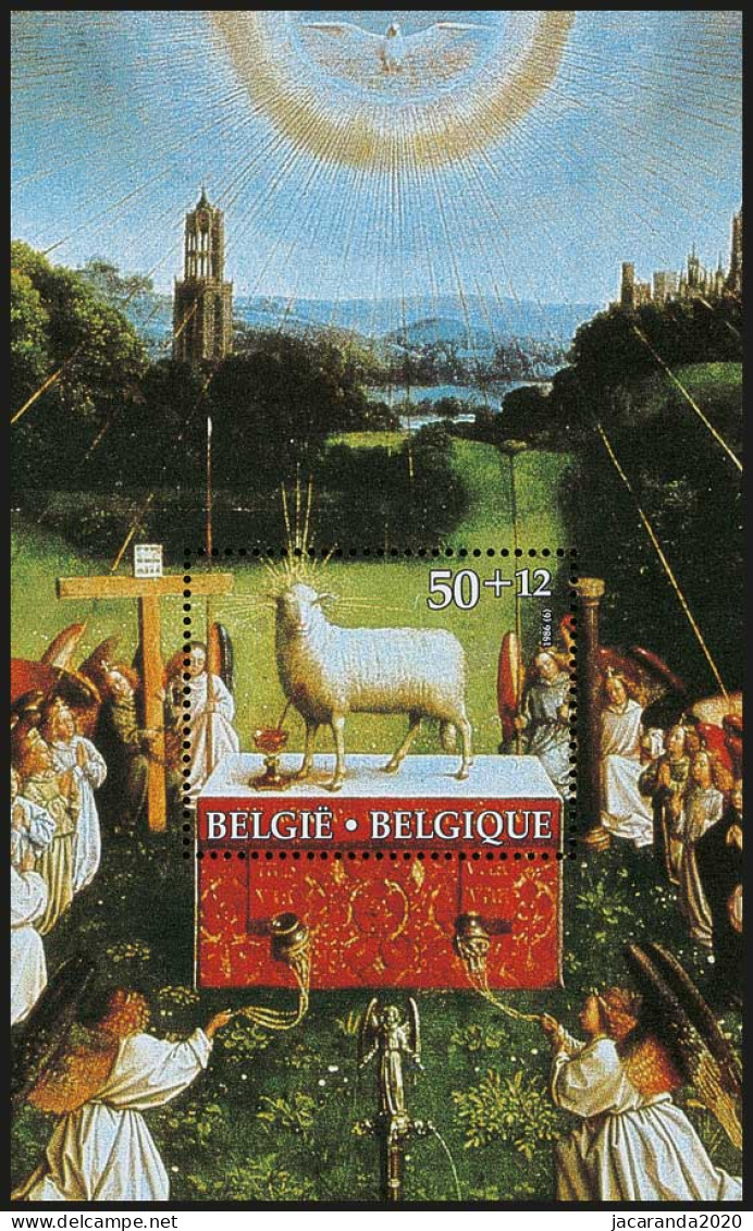 België BL 62 - Culturele - Lam Gods - L'Agneau Mystique (2208) - MNH - 1961-2001