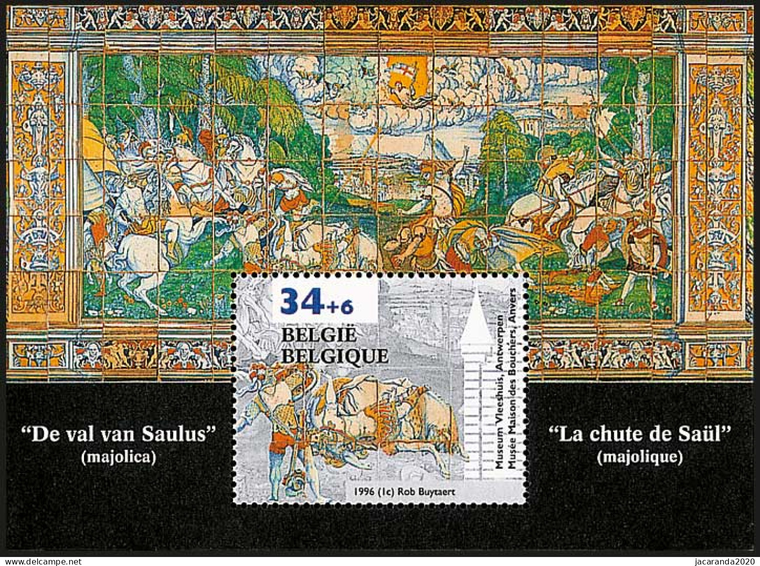 België BL 71 - Promotie Van De Filatelie - Museum Vleeshuis - 1961-2001