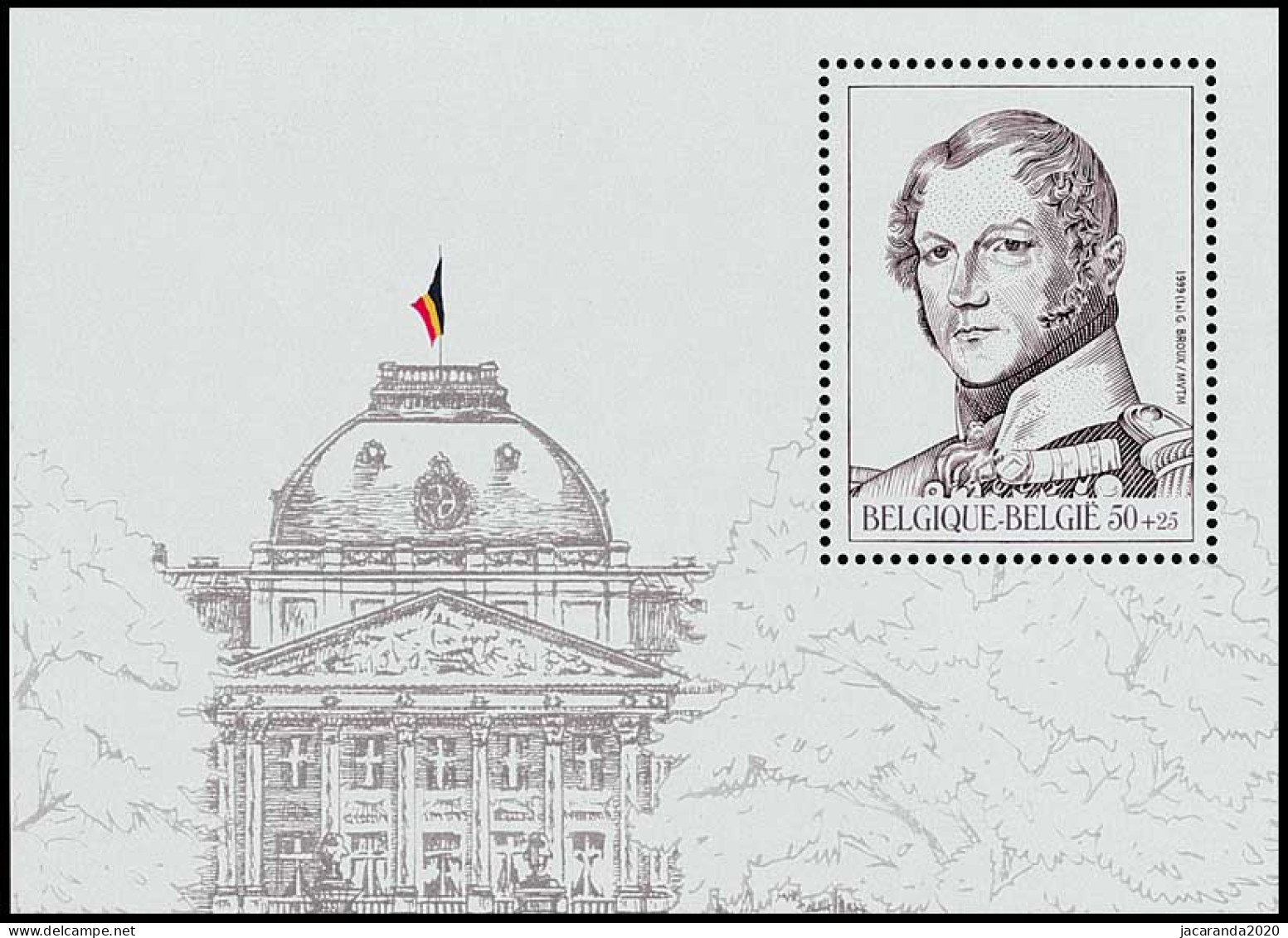 België BL 78 - Promotie Van De Filatelie - Belgisch Koningshuis - Koning Leopold I - La Dynastie Belge (2795) - MNH - 1961-2001