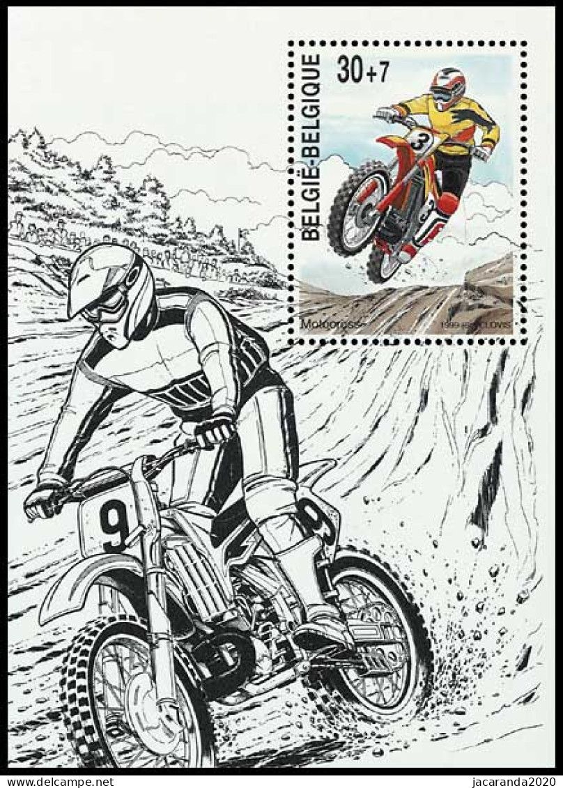 België BL 79 - Sport - Motorsport - Motorcross - Motos (2821) - MNH - 1961-2001