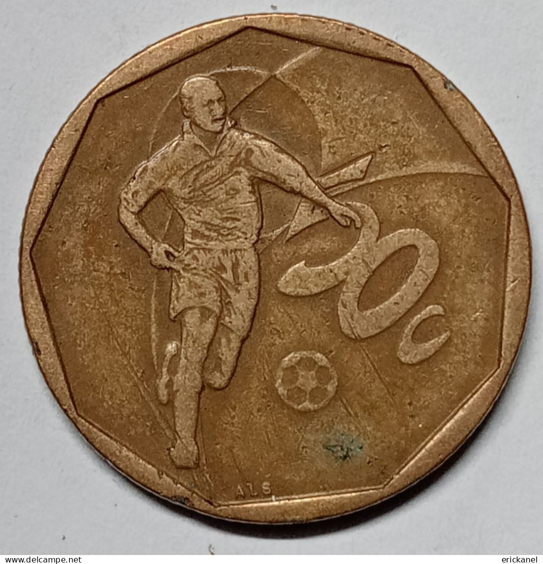 LIMITED EDITION 2002 SOUTH AFRICA  50 CENTS - SOCCER - Zuid-Afrika