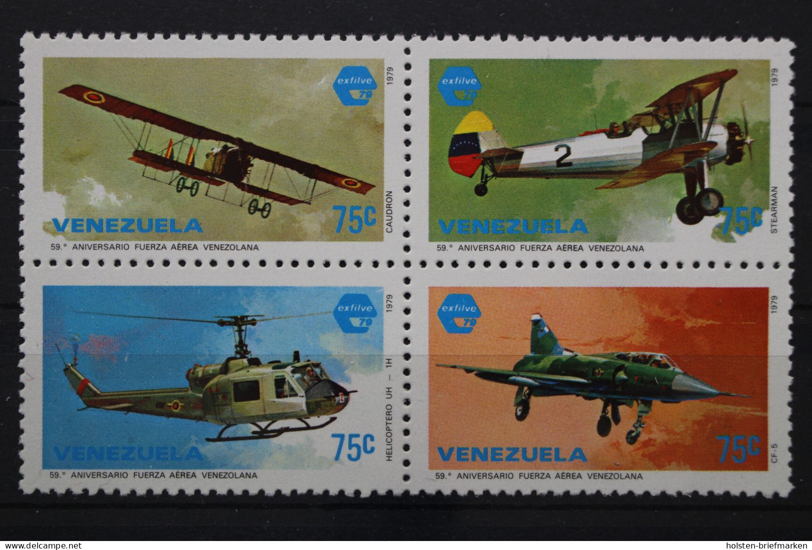 Venezuela, MiNr. 2132-2135 Viererblock, Postfrisch - Venezuela