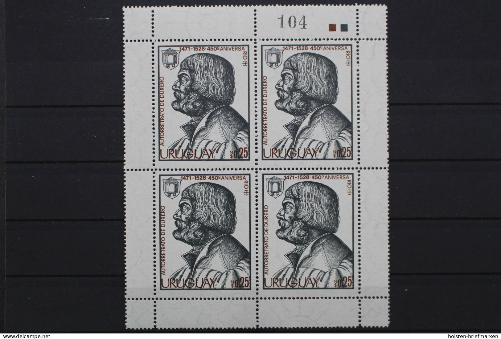 Uruguay, MiNr. 1489, Viererblock, Postfrisch - Uruguay