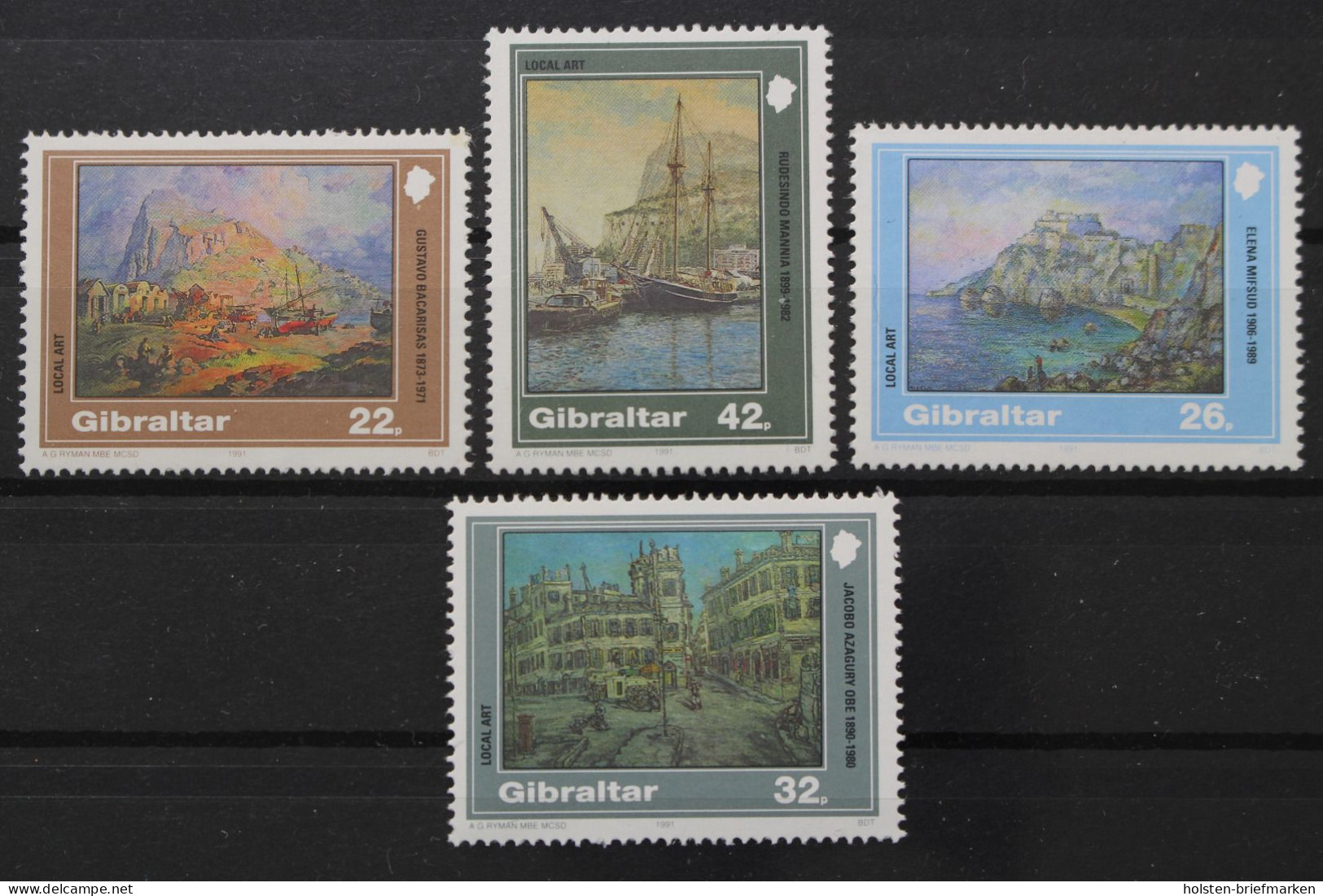 Gibraltar, MiNr. 624-627, Postfrisch - Gibraltar