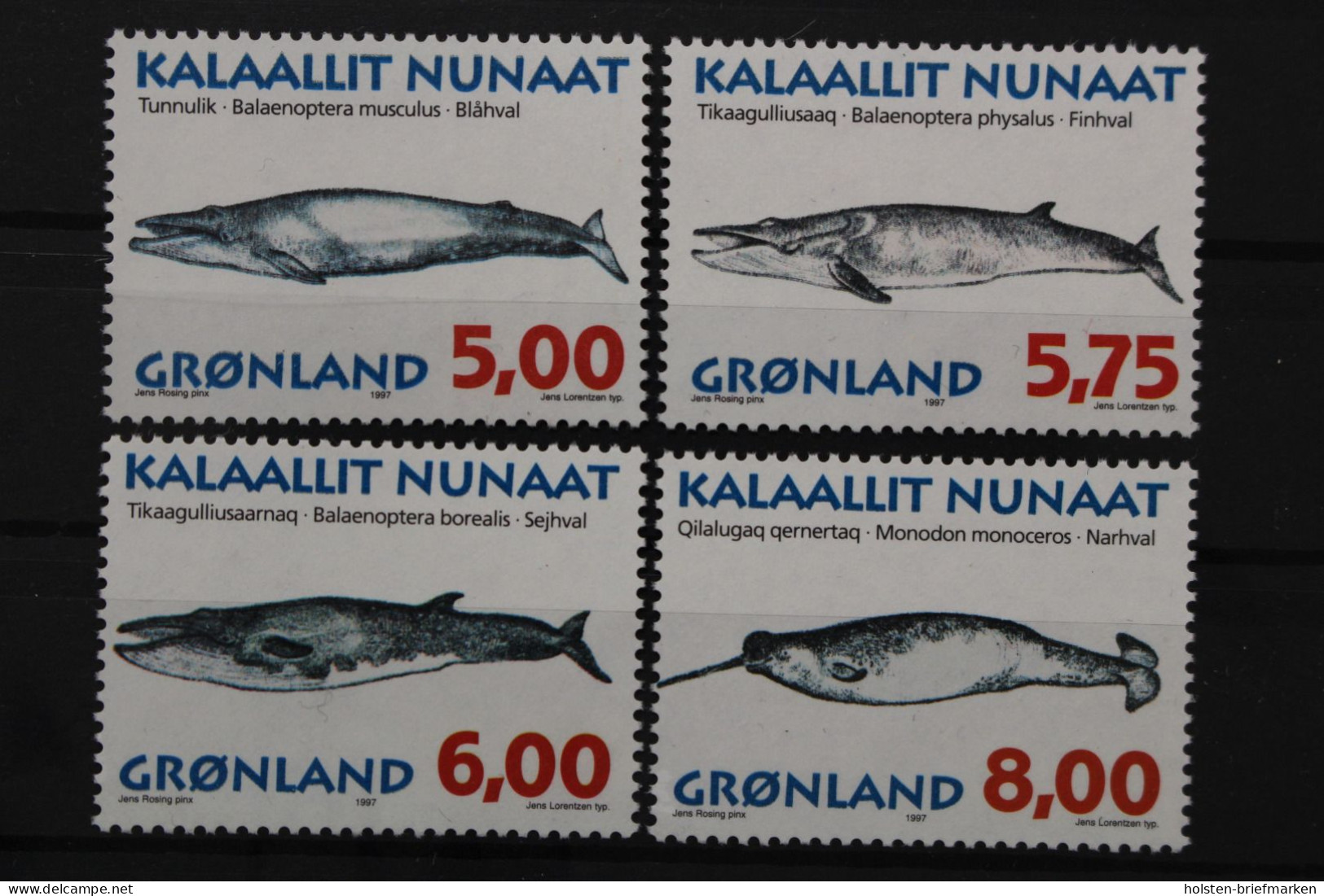 Grönland, MiNr. 305-308, Postfrisch - Other & Unclassified