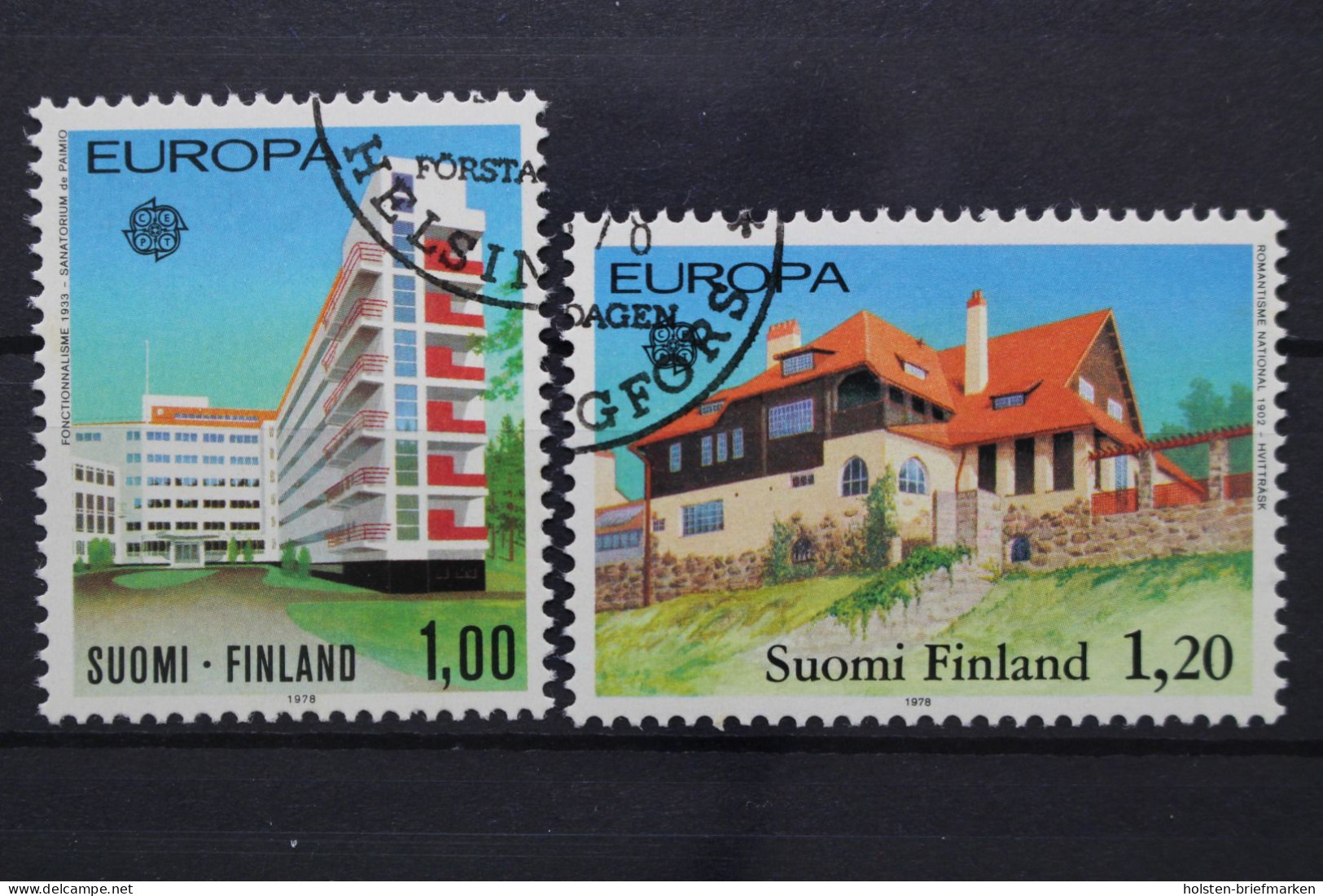 Finnland, MiNr. 825-826, Gestempelt - 1978