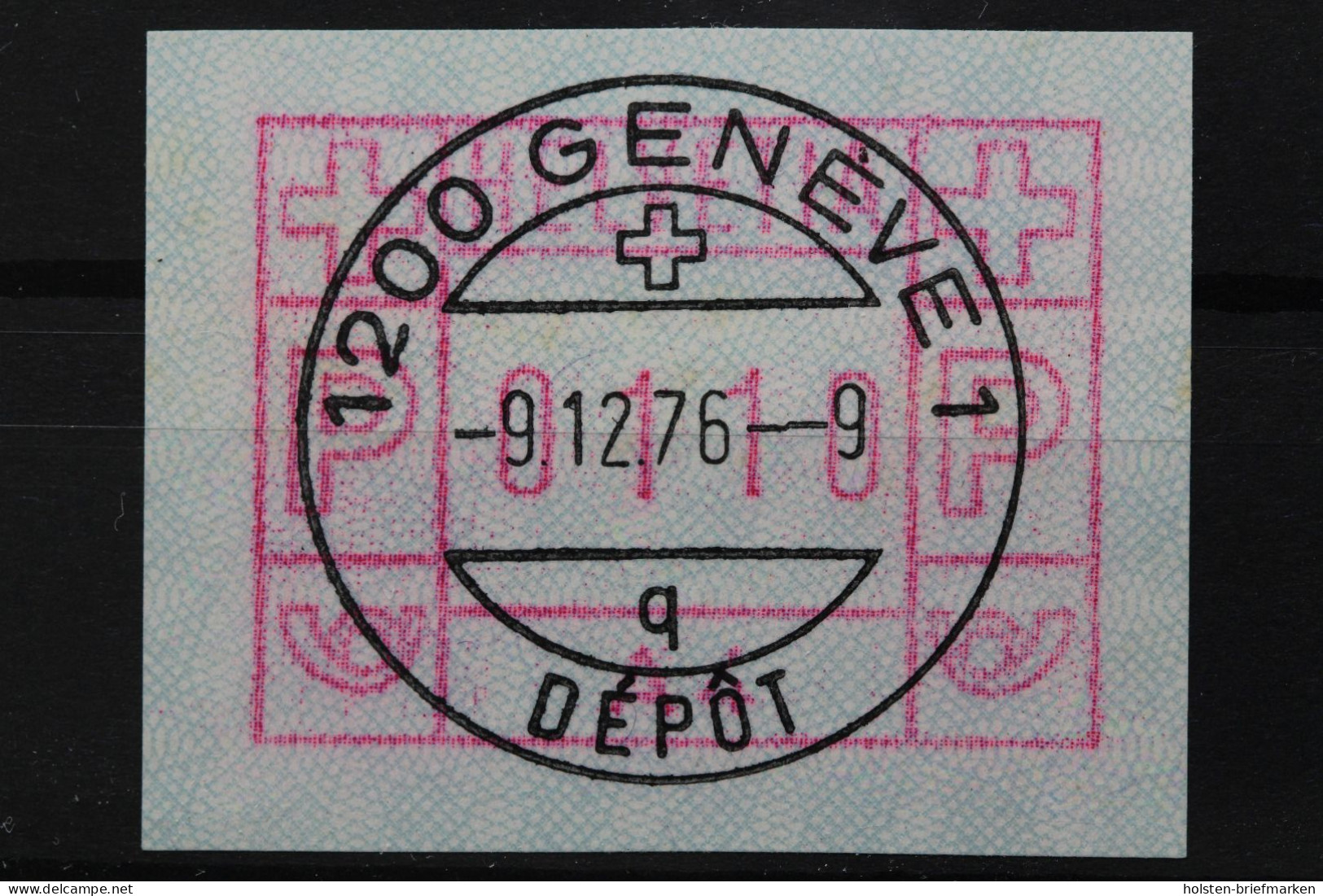 Schweiz Automatenmarken, MiNr. 1, Gestempelt - Automatic Stamps
