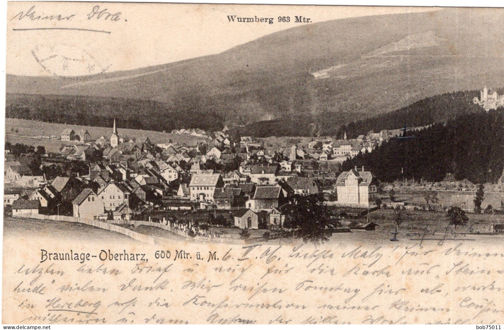 Braunlage-Oberharz , 600 Mtr . U . M . - Braunlage