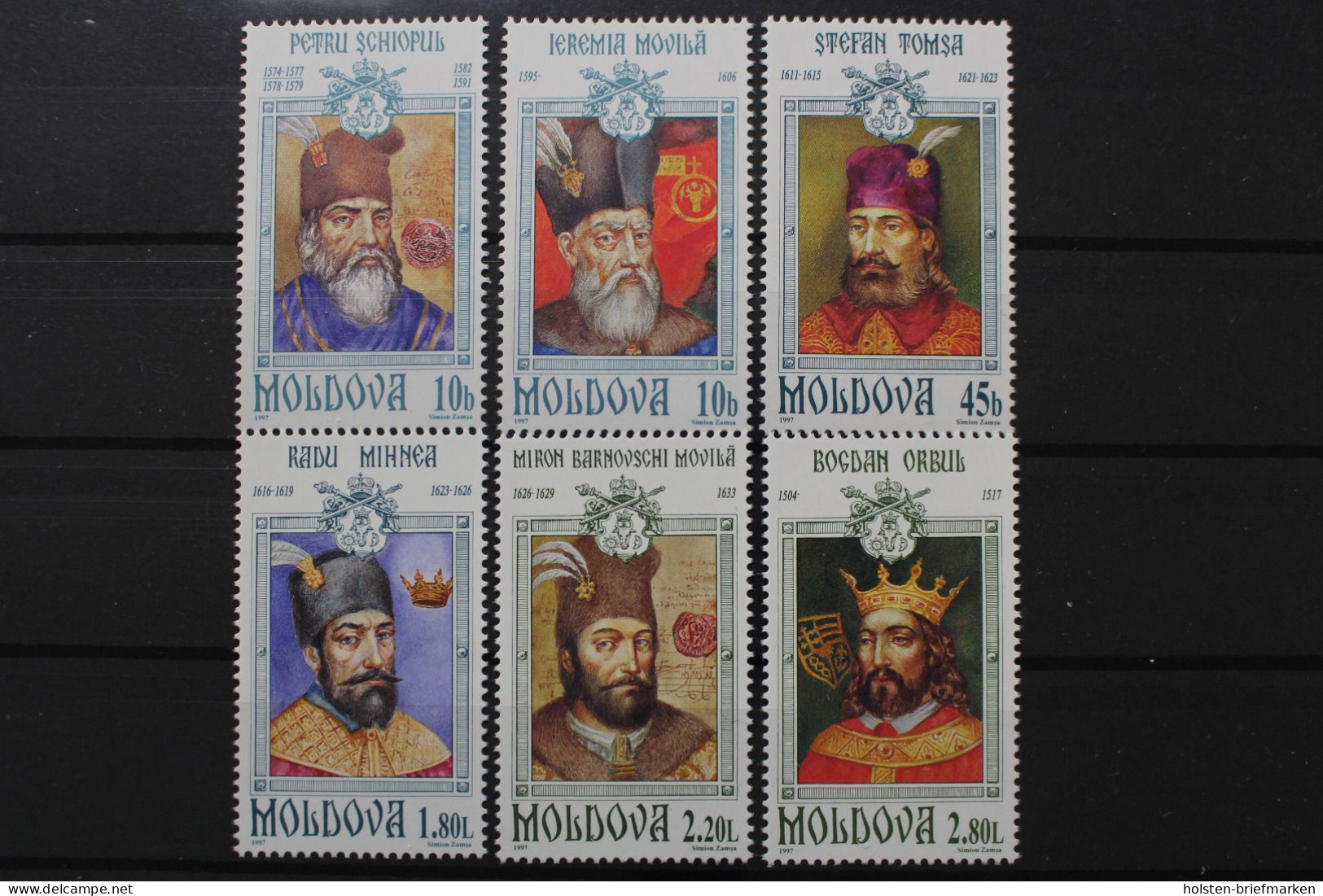 Moldawien, MiNr. 256-261, Postfrisch - Moldova