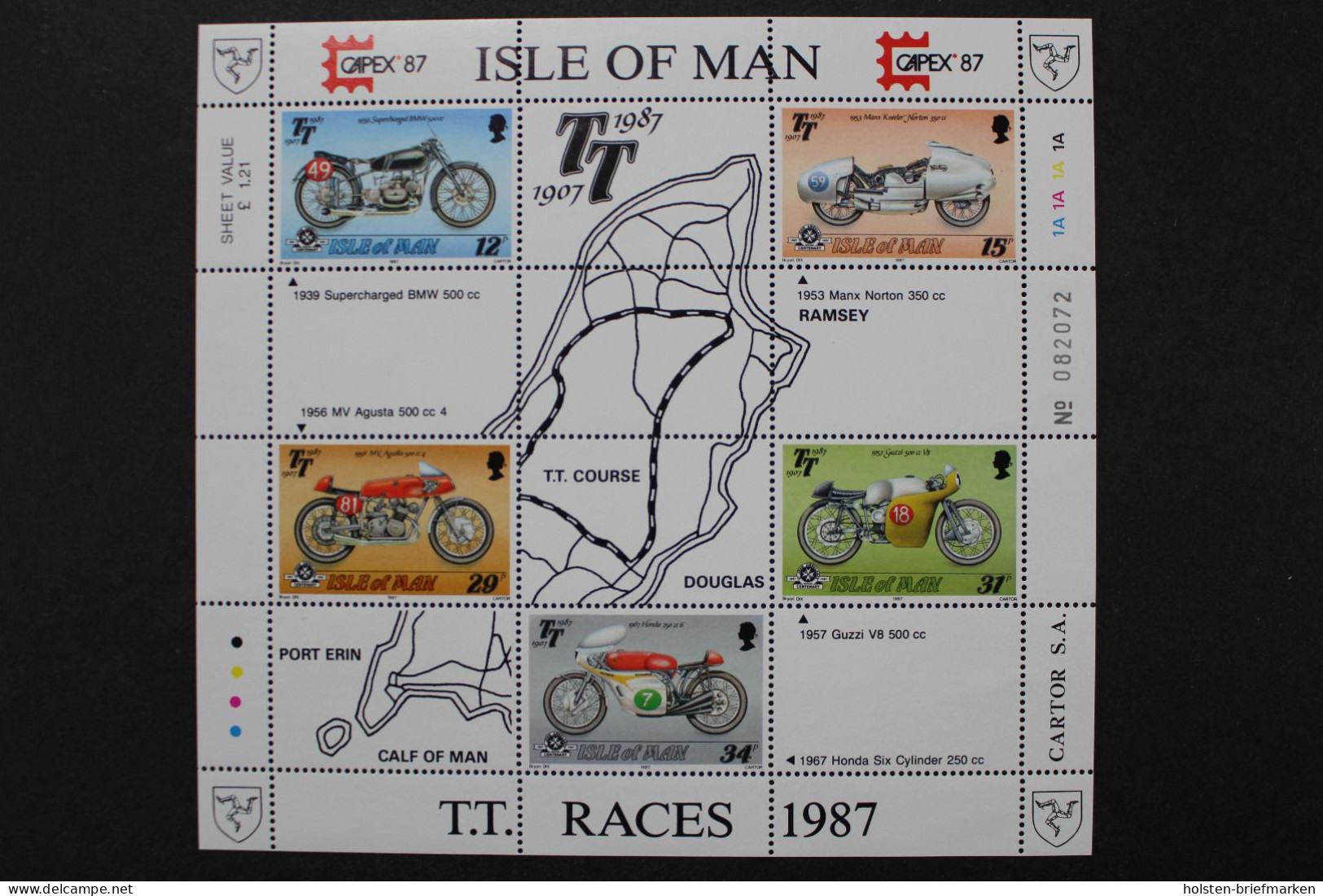 Insel Man, MiNr. 325-350 Jahrgang 1987, Postfrisch - Isola Di Man