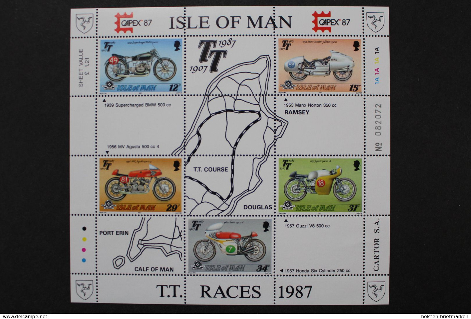 Insel Man, MiNr. 325-350 Jahrgang 1987, Postfrisch - Isla De Man