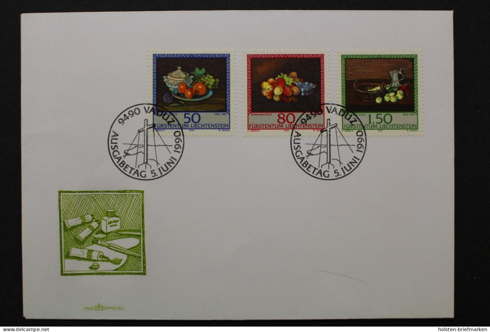 Liechtenstein, MiNr. 990-992, FDC - FDC