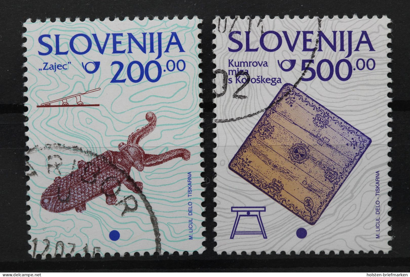 Slowenien, MiNr. 245-246, Gestempelt - Slovénie