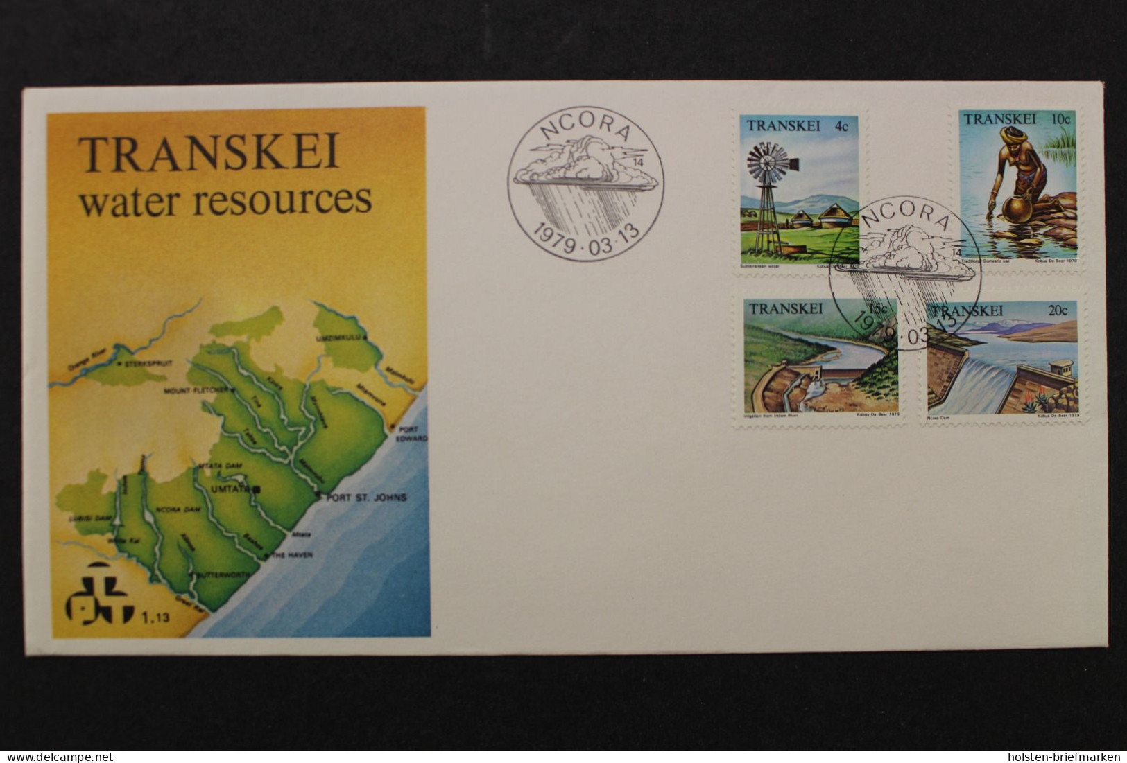 Transkei, MiNr. 54-57, FDC - Transkei