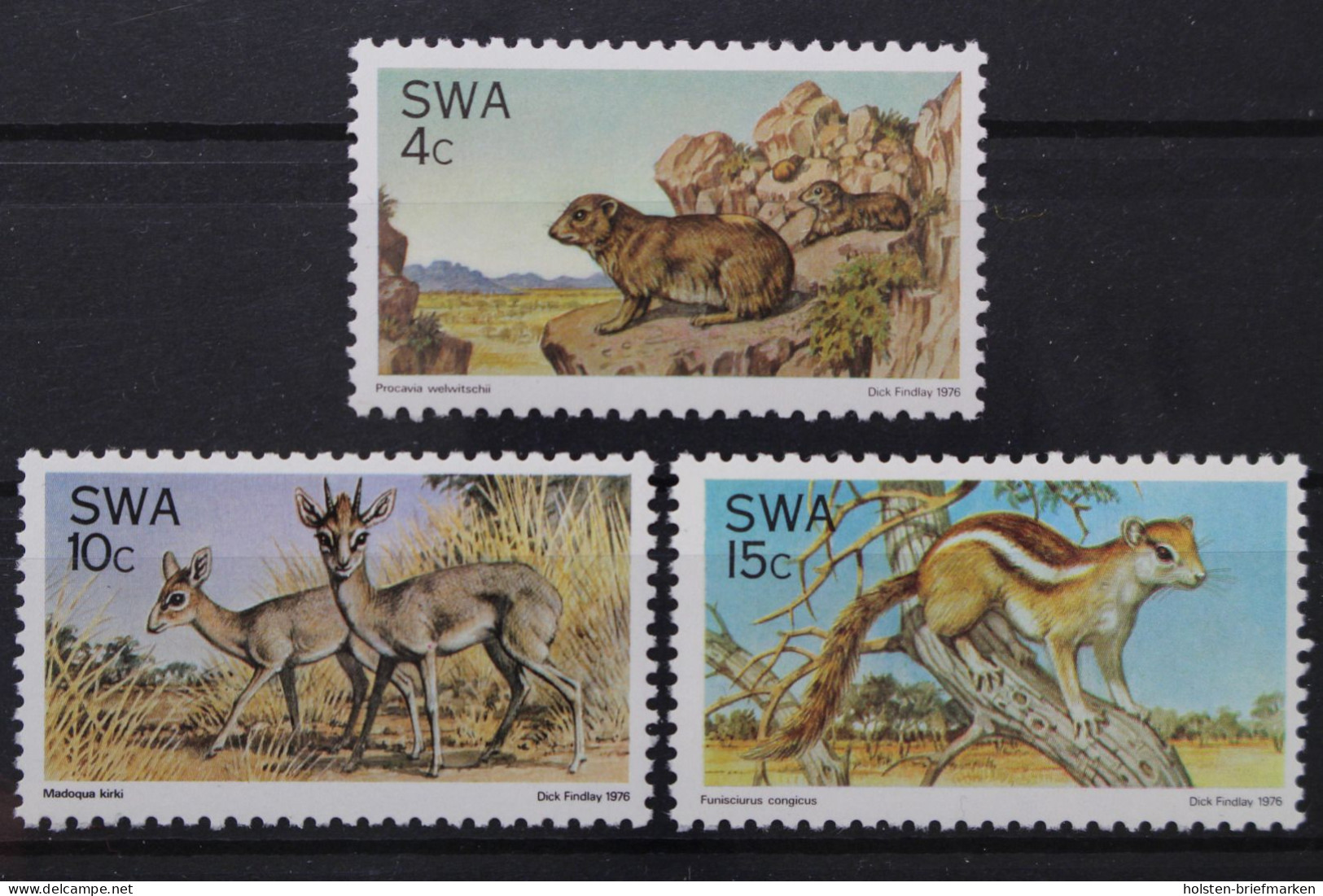 Südwestafrika, MiNr. 420-422, Postfrisch - Namibia (1990- ...)