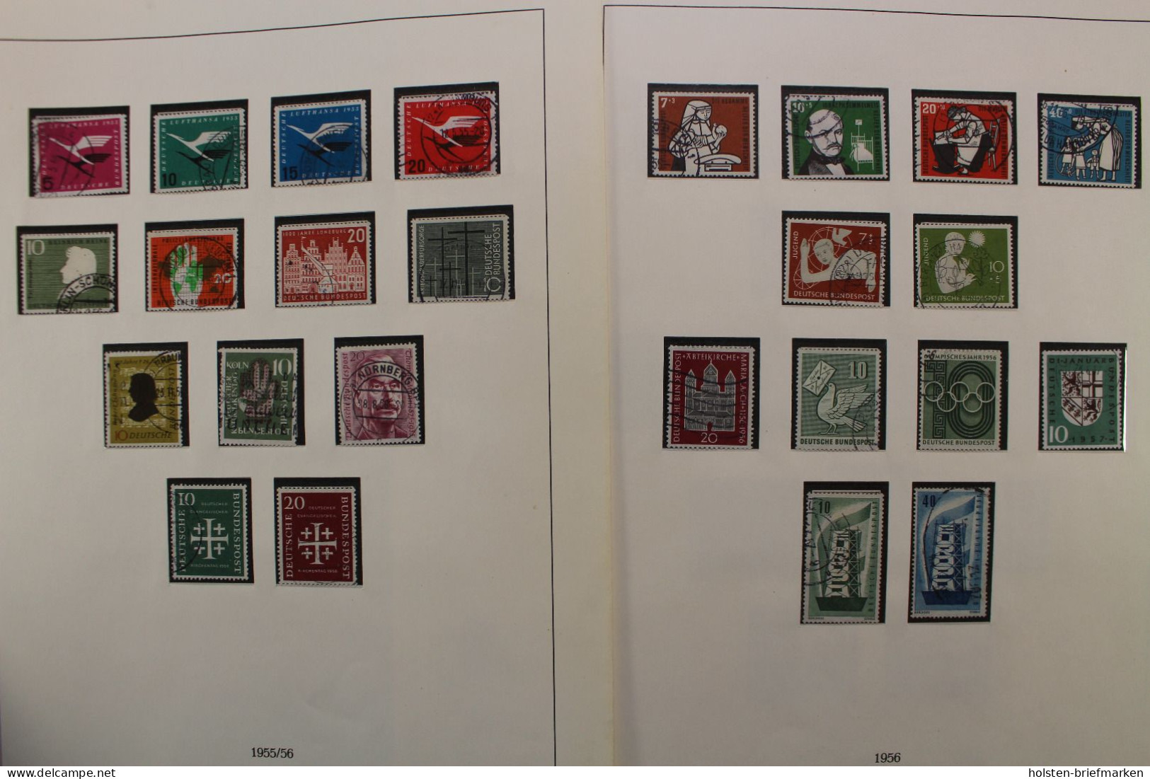 Deutschland (BRD) 1949-1997 Gestempelte Komplette Sammlung In Lindner - Sammlungen