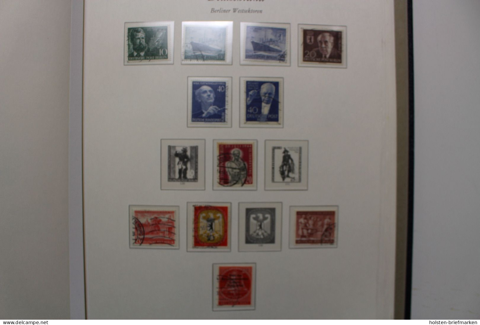 Briefmarken-Posten, Ab Altdeutschland Und Deutsches Reich + BRD + Berlin - Collezioni (in Album)
