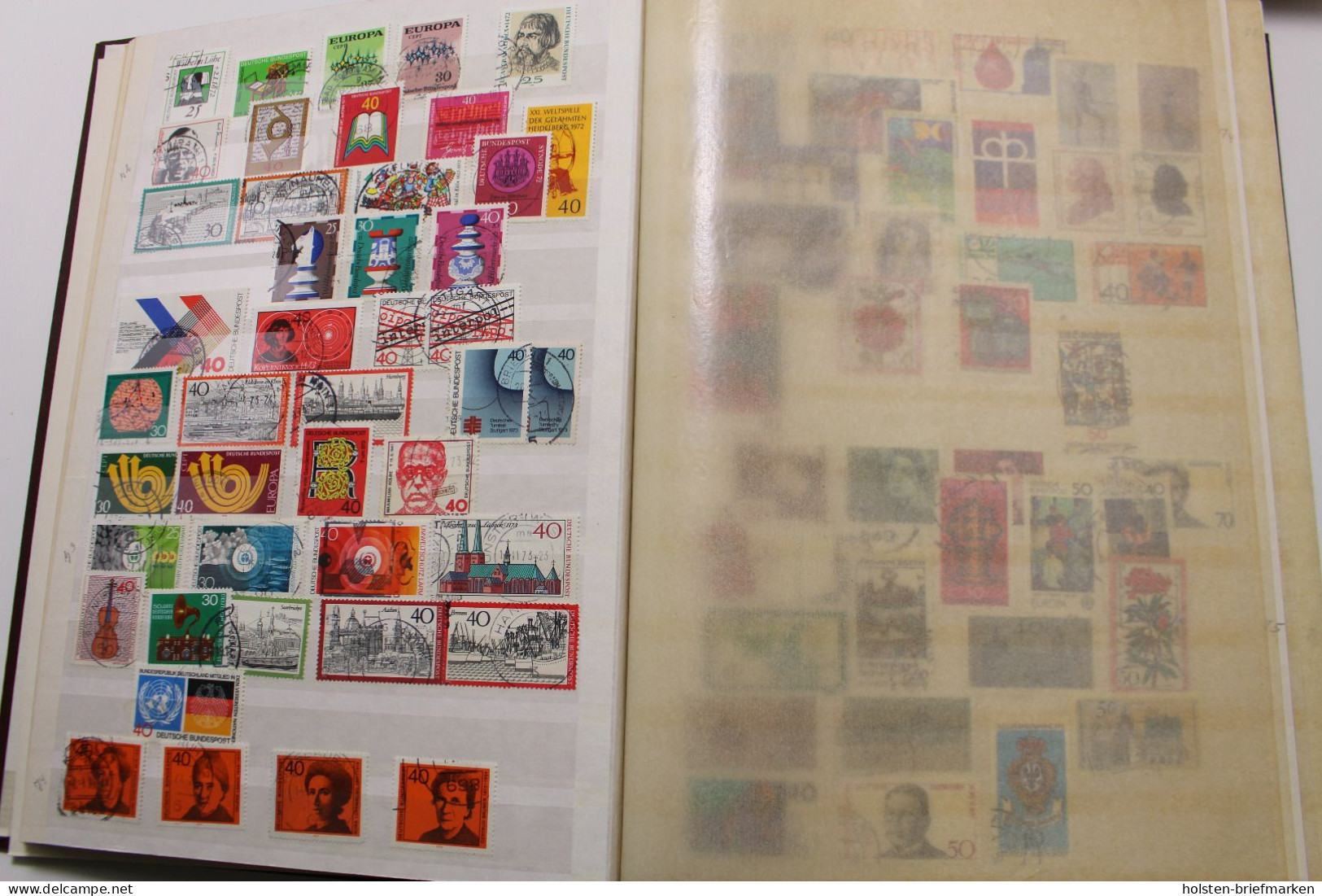 Briefmarken-Posten, ab Altdeutschland und Deutsches Reich + BRD + Berlin