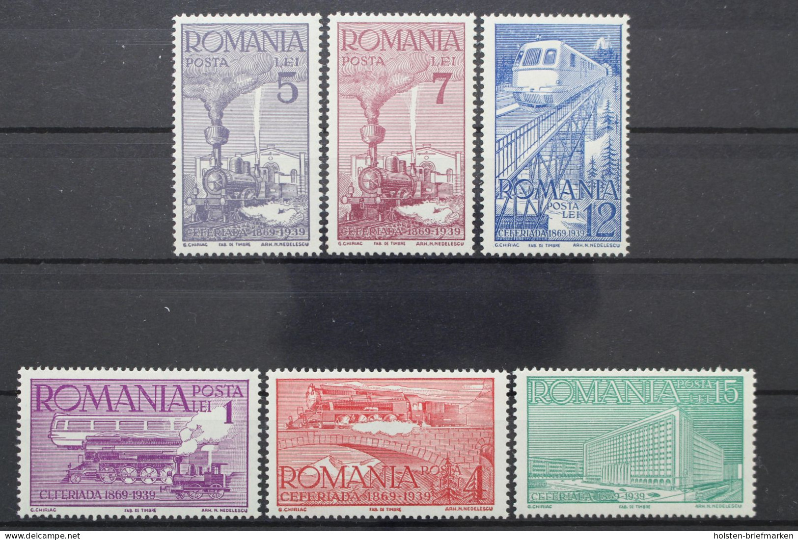 Rumänien, MiNr. 609-614, Postfrisch - Altri & Non Classificati
