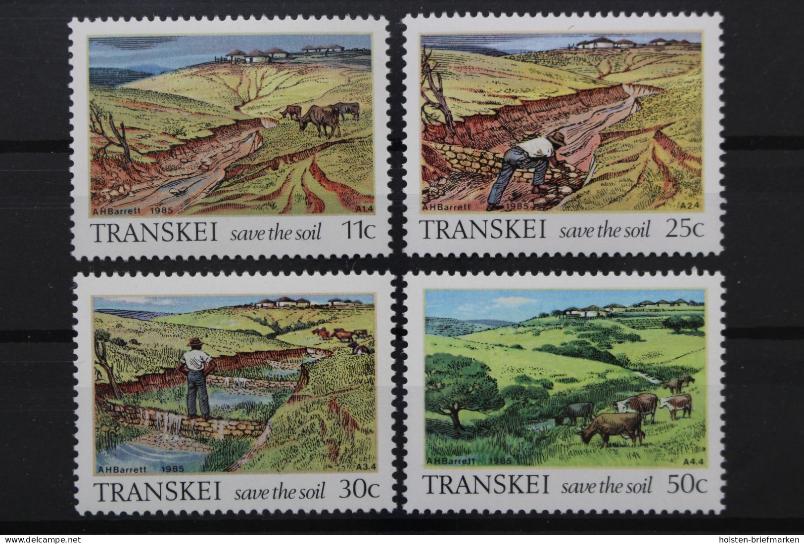 Transkei, MiNr. 163-166, Postfrisch - Transkei