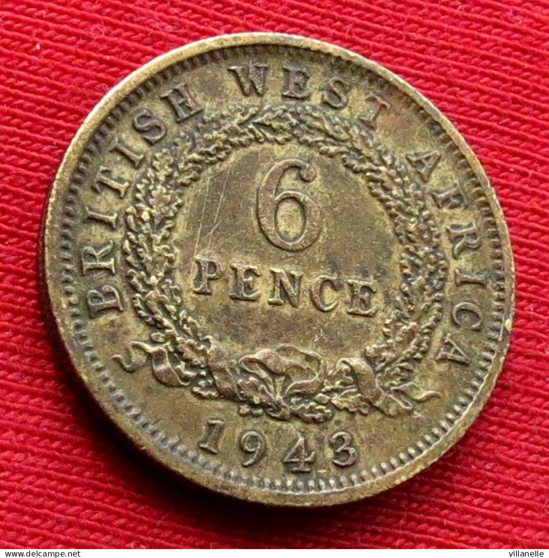 British West Africa 6 Pence 1943 Brits Afrika Afrique Britannique Britanica  #2 W ºº - Otros – Africa