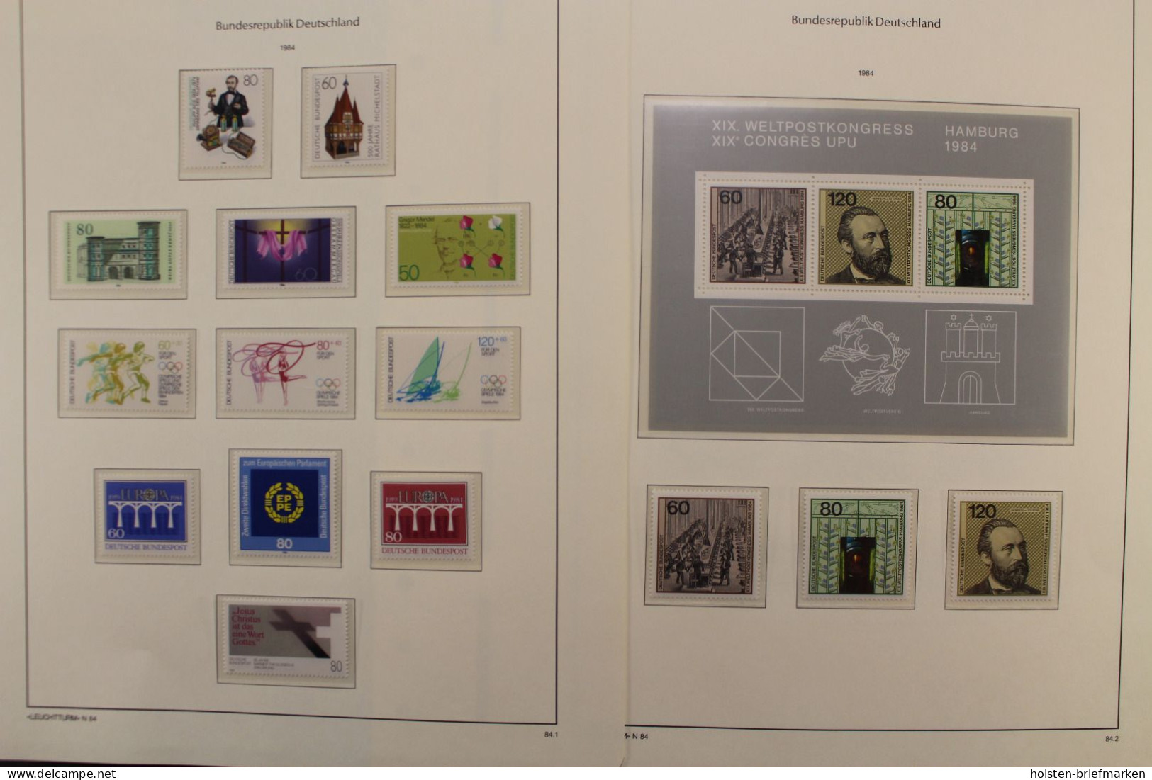 Deutschland (BRD) 1970-1990 postfrische Sammlung, viele Besonderheiten