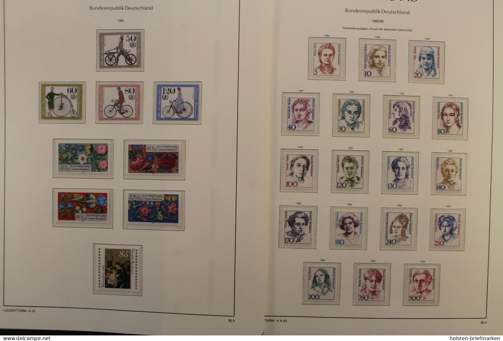Deutschland (BRD) 1970-1990 postfrische Sammlung, viele Besonderheiten