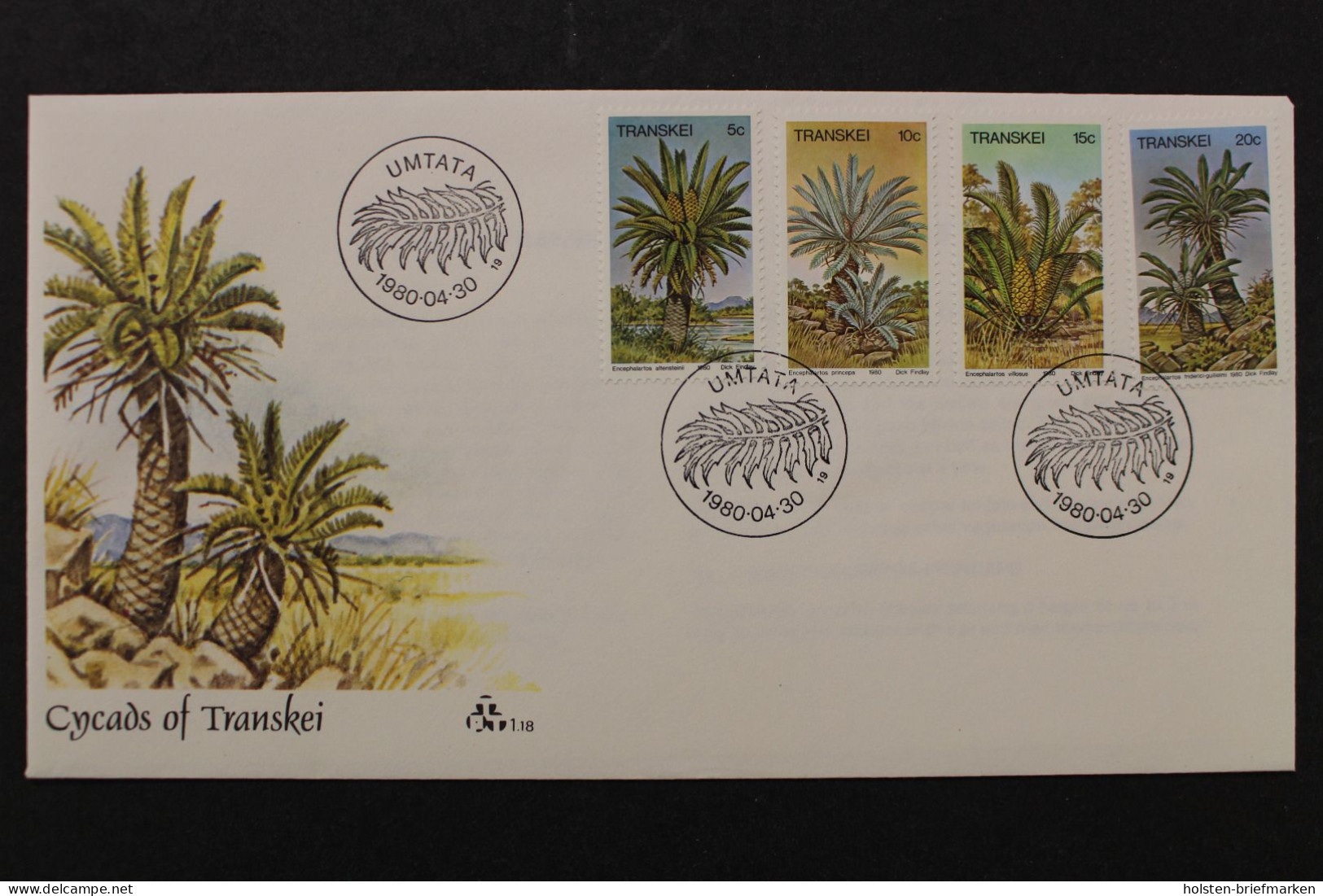 Transkei, MiNr. 71-74, FDC - Transkei