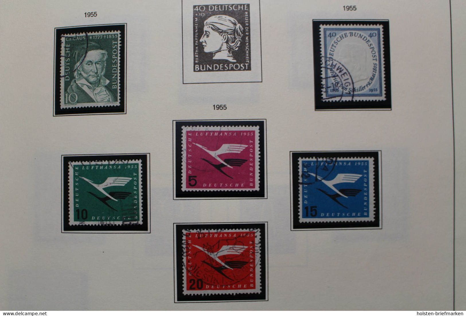 Briefmarken-Posten, viel BRD, Berlin und DDR