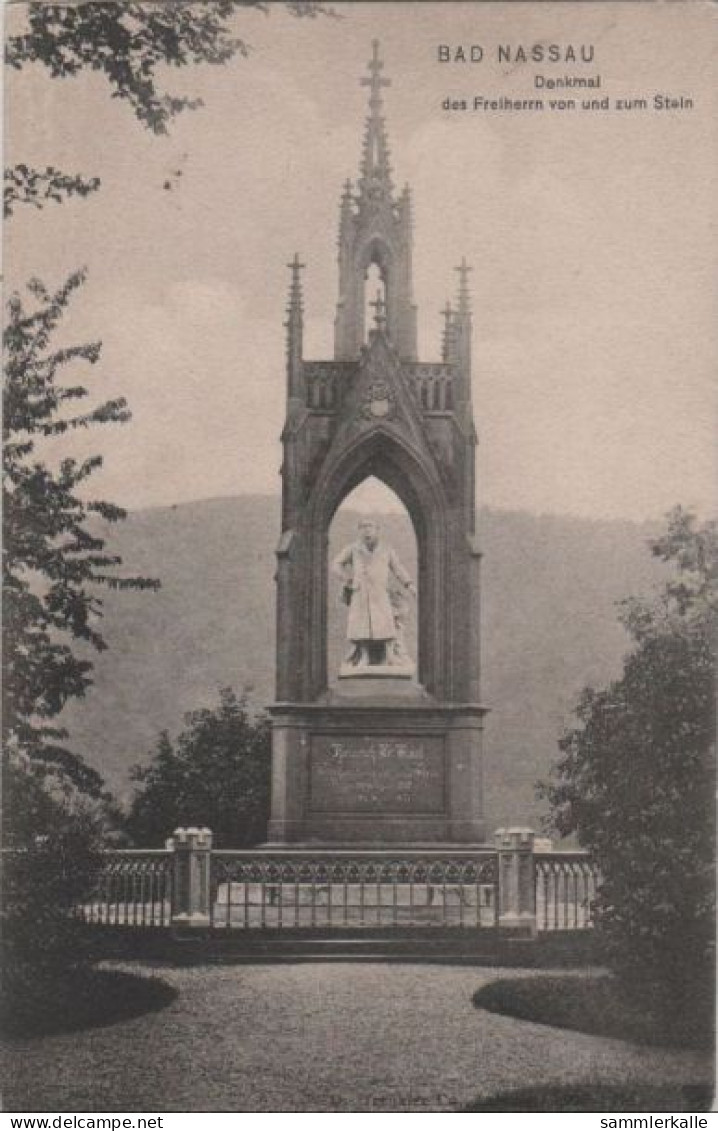 86264 - Bad Nassau - Denkmal Des Freiherrn Von Und Zum Stein - Ca. 1935 - Nassau