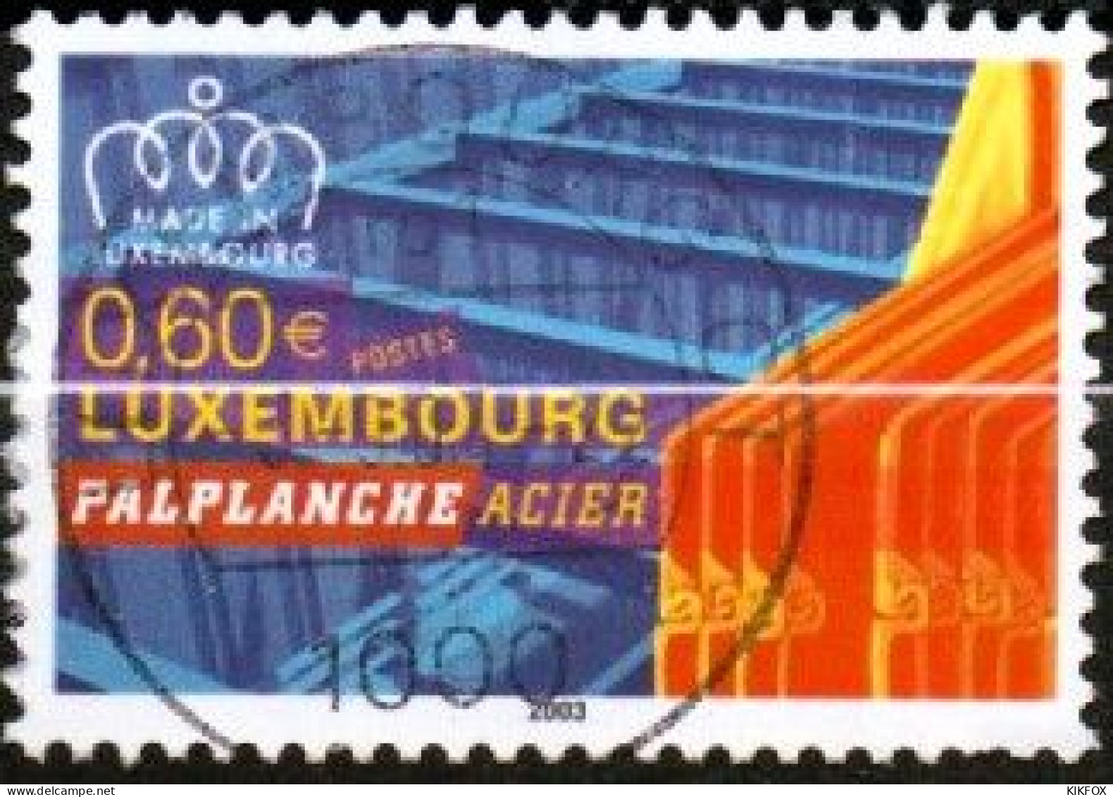 LUXEMBOURG, LUXEMBURG 2003, MI 1615 ,LUXEMBURGISCHE ERZEUGNISSE,  GESTEMPELT, OBLITÉRÉ - Gebruikt