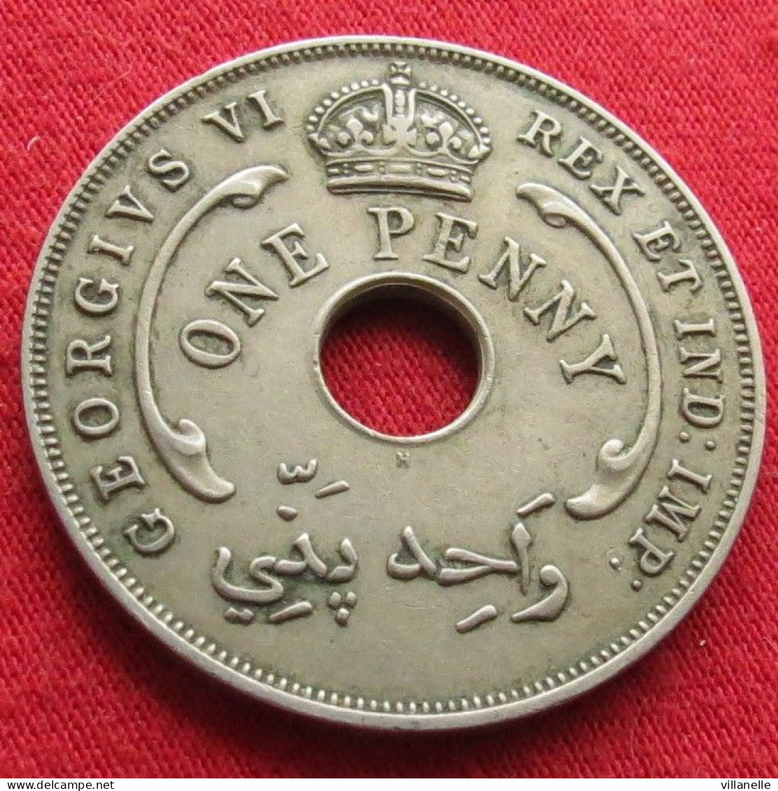 British West Africa 1 Penny 1937 H  Brits Afrika Afrique Britannique Britanica  W ºº - Other - Africa