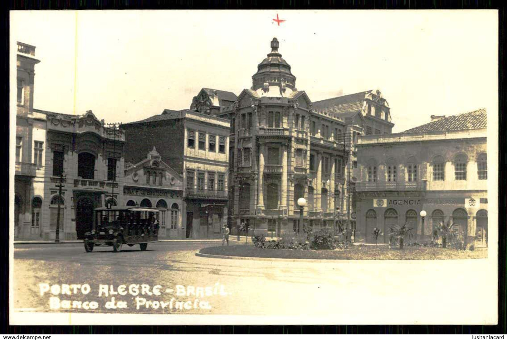 PORTO ALEGRE - BANCOS - Banco Da Provincia. Carte Postale - Porto Alegre