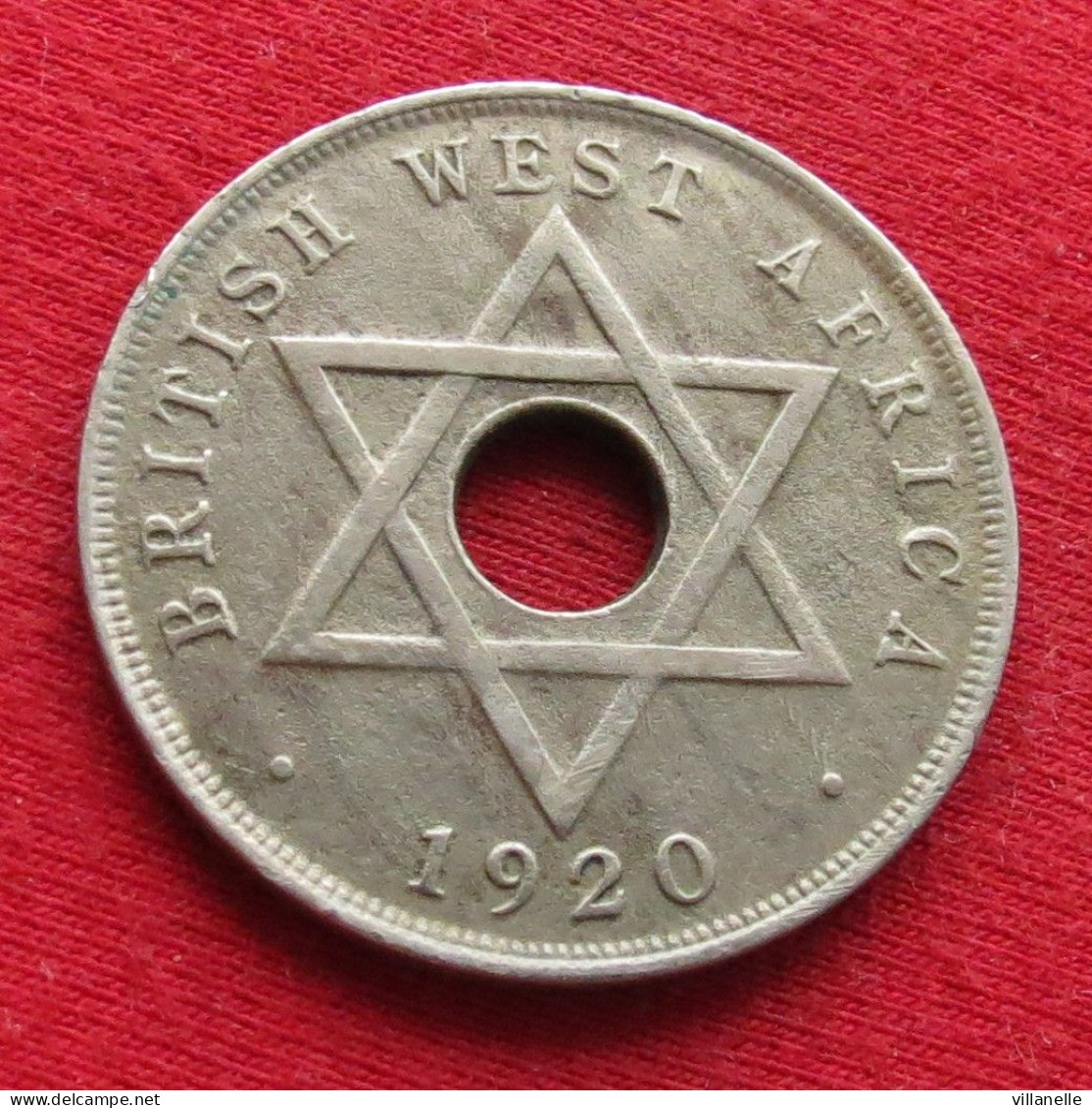 British West Africa 1 Penny 1920  Brits Afrika Afrique Britannique Britanica  W ºº - Andere - Afrika