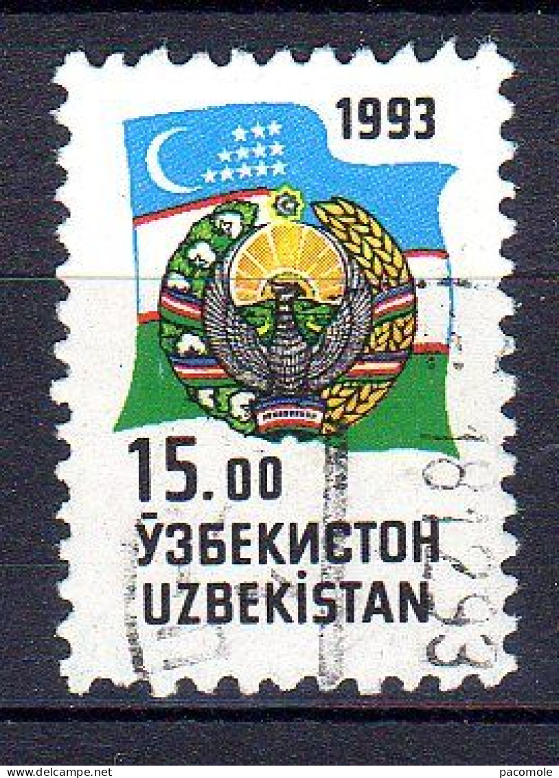 Ouzbékistan - Armoiries Et Drapeau - Uzbekistan