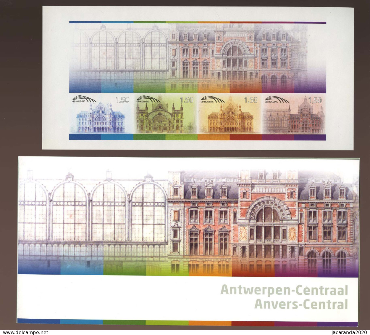 België TRV-BL17 - Antverpia 2010 - ONGETAND - In Mapje - Mnh - 1996-2013 Labels [TRV]