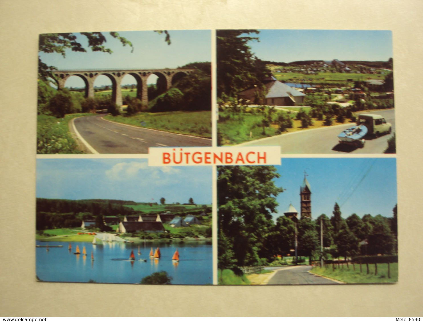 51230 - BUTGENBACH - 4 ZICHTEN - ZIE 2 FOTO'S - Bütgenbach