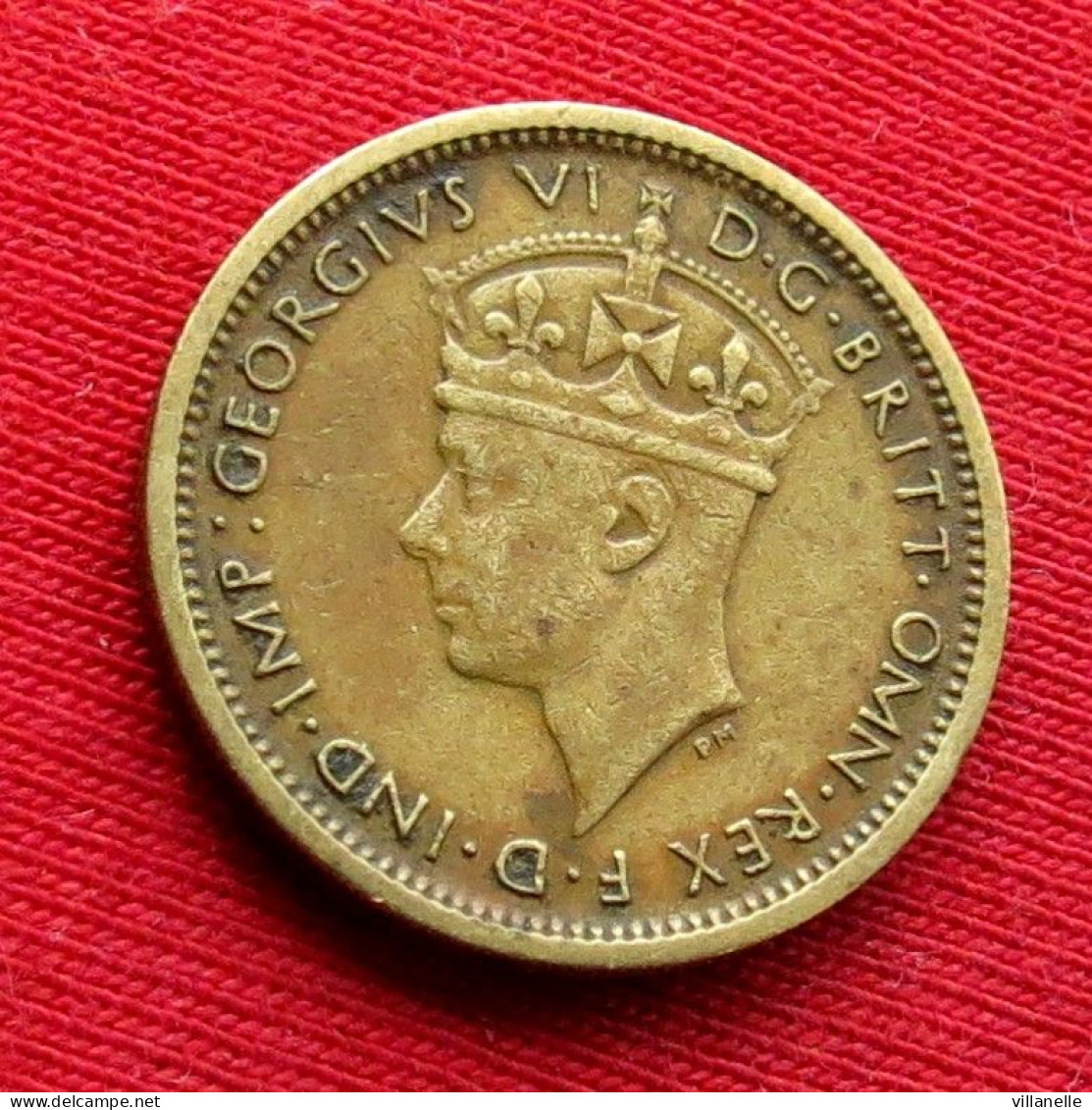 British West Africa 6 Pence 1945 Brits Afrika Afrique Britannique Britanica #1 W ºº - Sonstige – Afrika