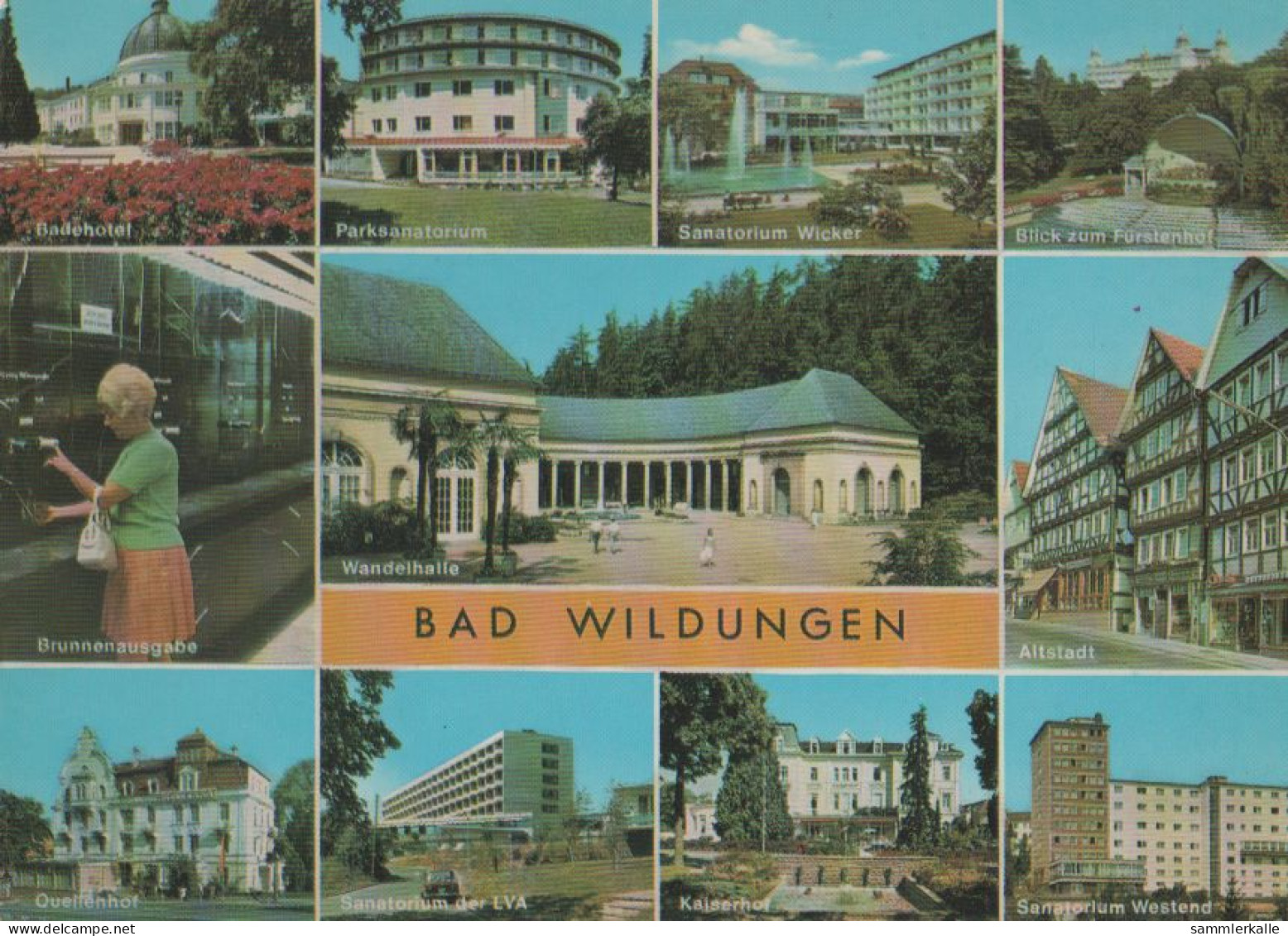 26905 - Bad Wildungen - U.a. Brunnenausgabe - Ca. 1975 - Bad Wildungen