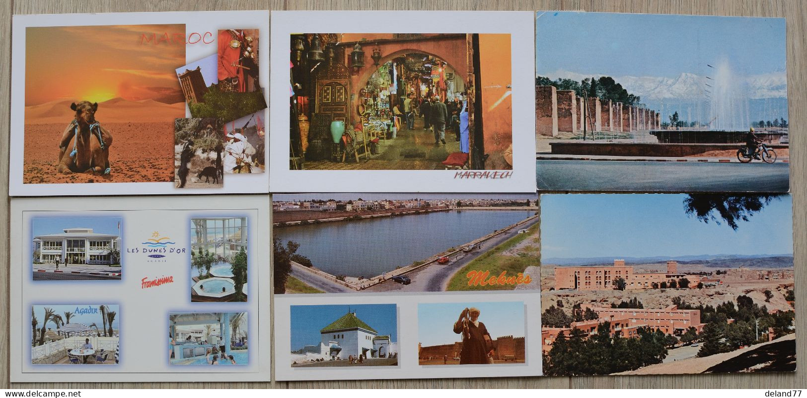 MAROC - LOT De 35 Cartes Postales Divers - Collections & Lots