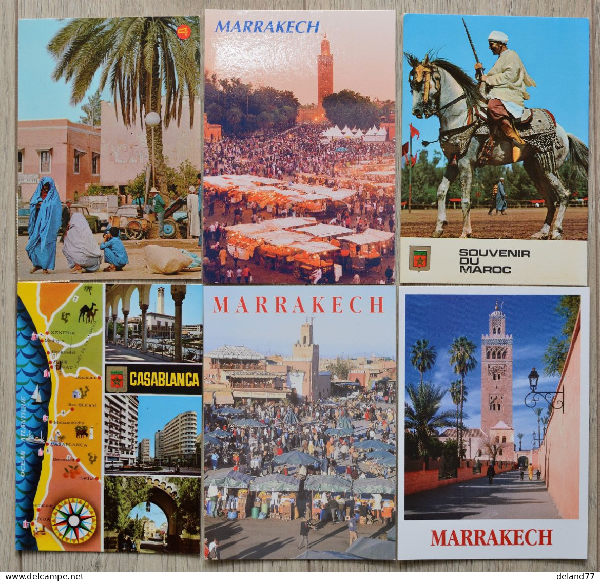 MAROC - LOT De 35 Cartes Postales Divers - Collections & Lots