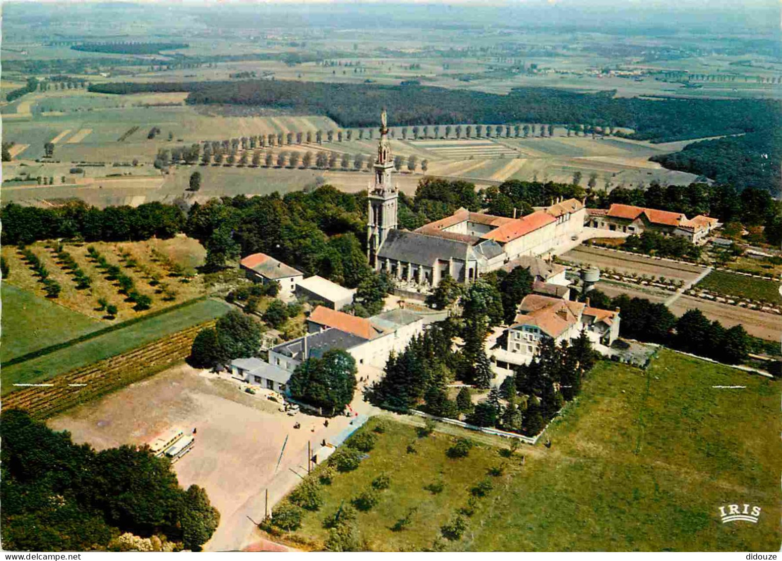 54 - Vezelise - Pèlerinage De Notre Dame De Sion - Colline De Sion - Vue Aérienne - Carte Dentelée - CPSM Grand Format - - Vezelise