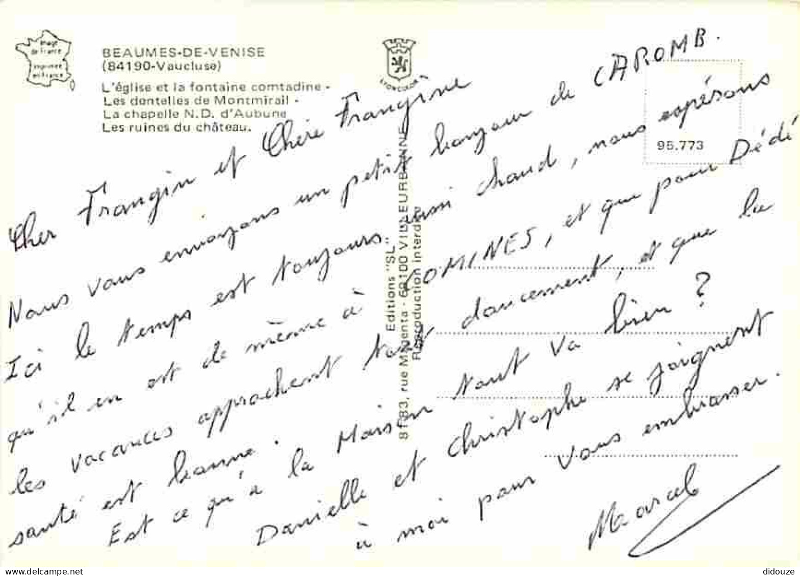 84 - Beaumes De Venise - Multivues - CPM - Voir Scans Recto-Verso - Beaumes De Venise