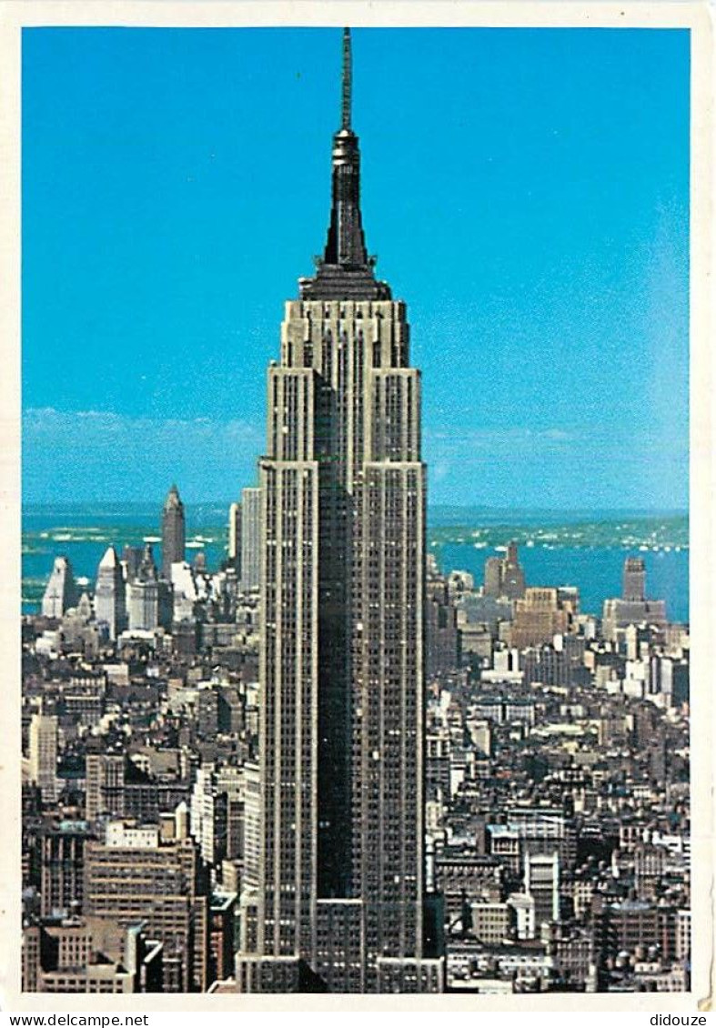 Etats Unis - New York City - Empire State Building - Aerial View - Vue Aérienne - Tours D'habitations - Buildings - Etat - Empire State Building