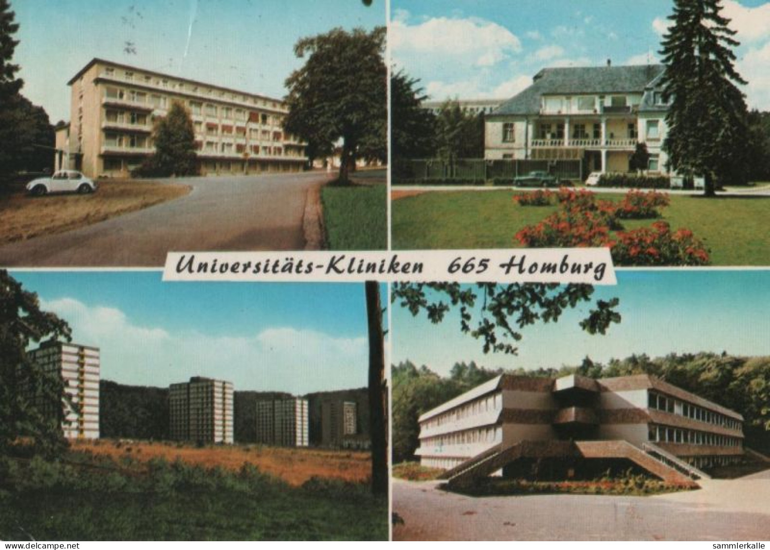 100714 - Homburg - Universitäts-Kliniken - Ca. 1975 - Saarpfalz-Kreis