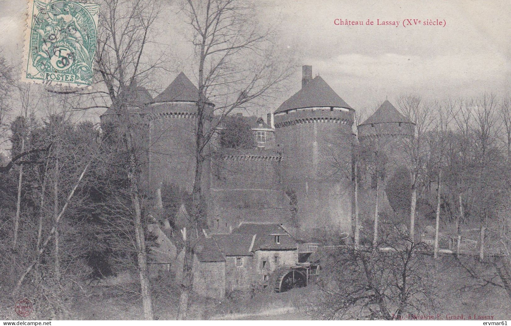 53 - LASSAY LES CHATEAUX -  Le Château - Lassay Les Chateaux