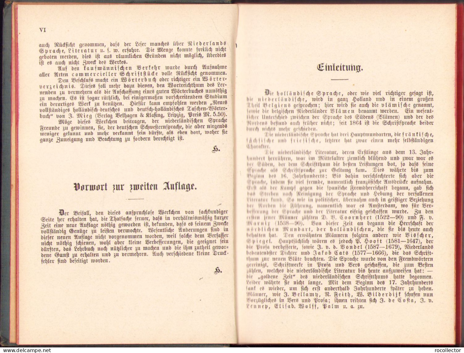 Die Kunst, Die Holländische Sprache Durch Selbstunterricht Sich Anzueignen: Lehrbuch Der Niederländischen Sprache - Alte Bücher