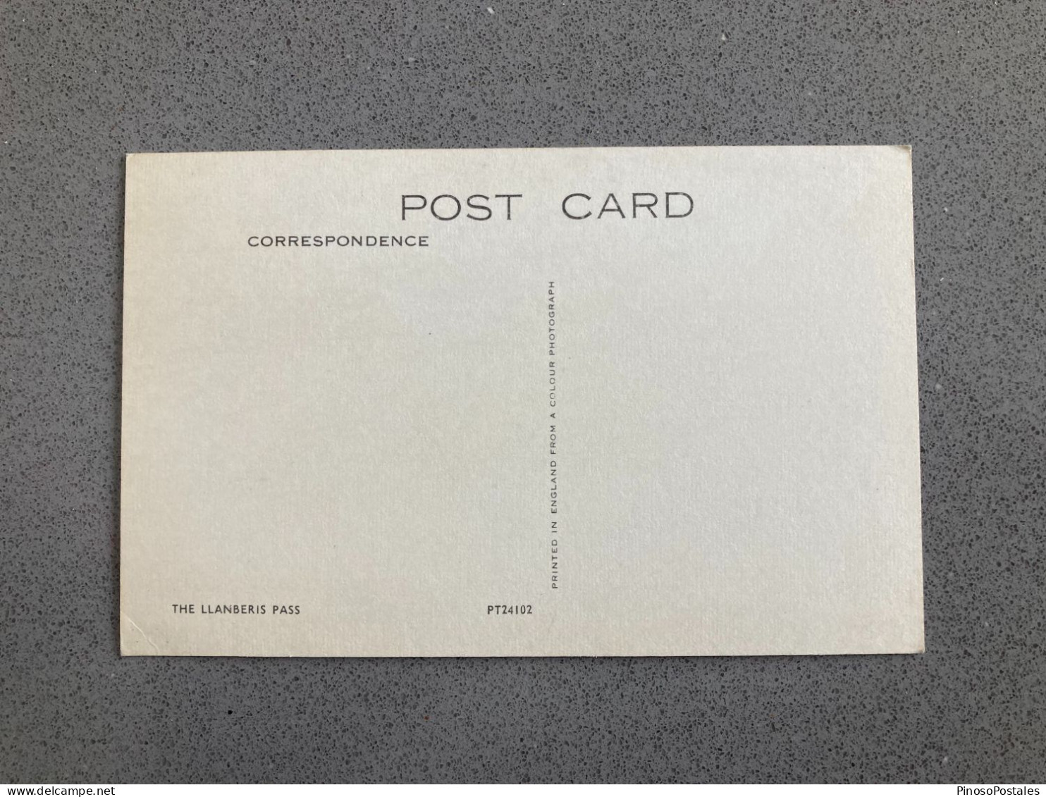 The Llanberis Pass Carte Postale Postcard - Caernarvonshire