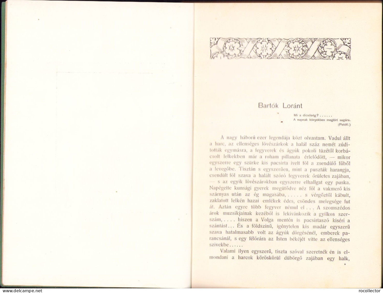 A Karánsebesi Magyar Király állami Főgymnazium VIII. évi értésitője Az 1914-1915 Iskolai évről C1183 - Livres Anciens