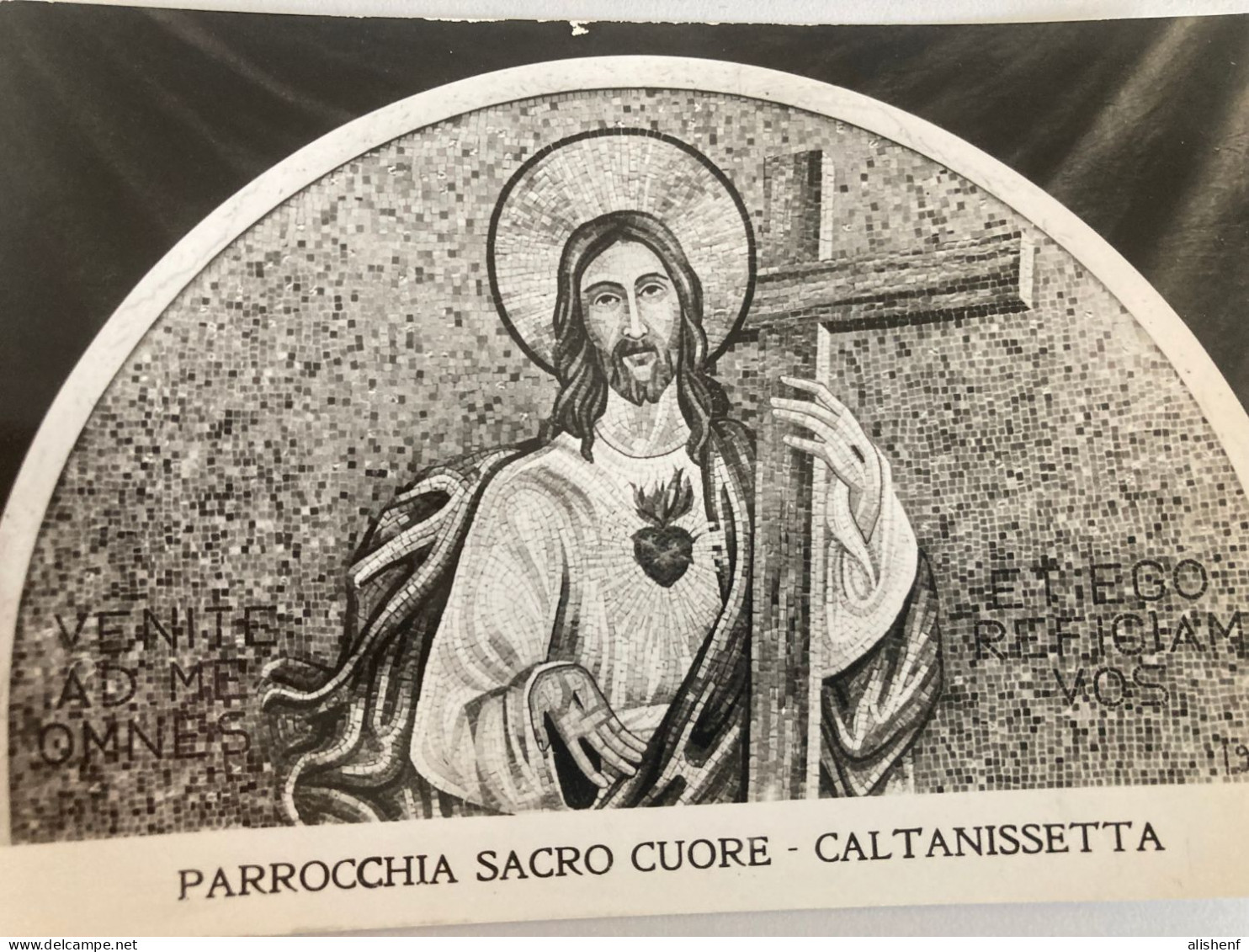 Caltanissetta Mosaico Nella Parrocchia Del Sacro Cuore - Caltanissetta